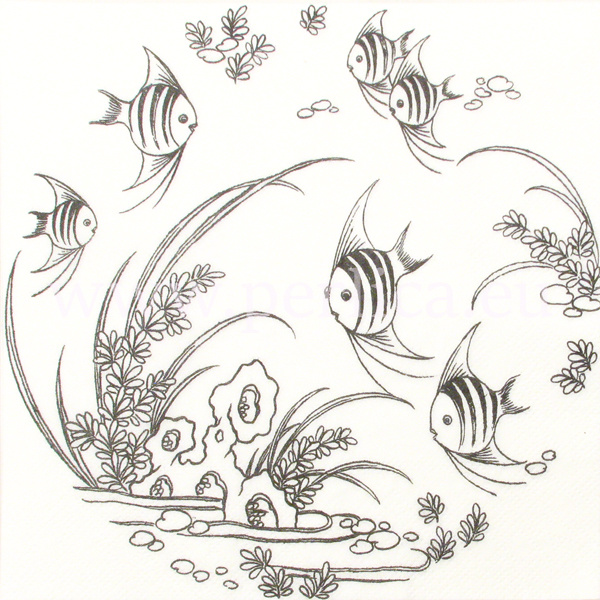 Salveta "Fish and fishes" MO11