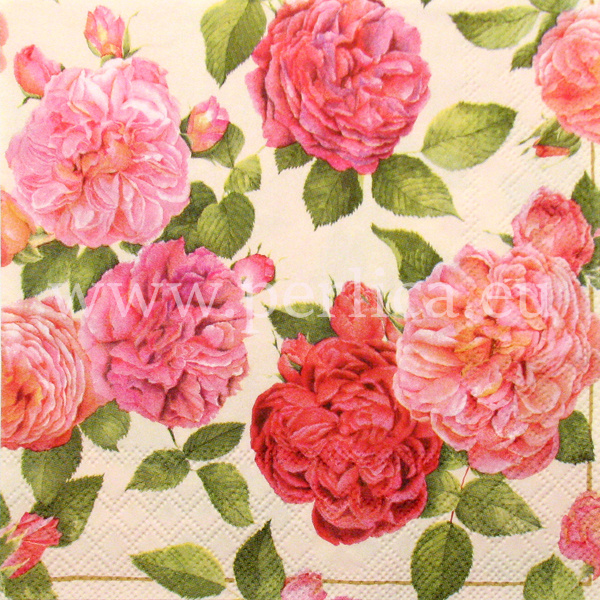 Salveta "Beautiful rose cream" CR4