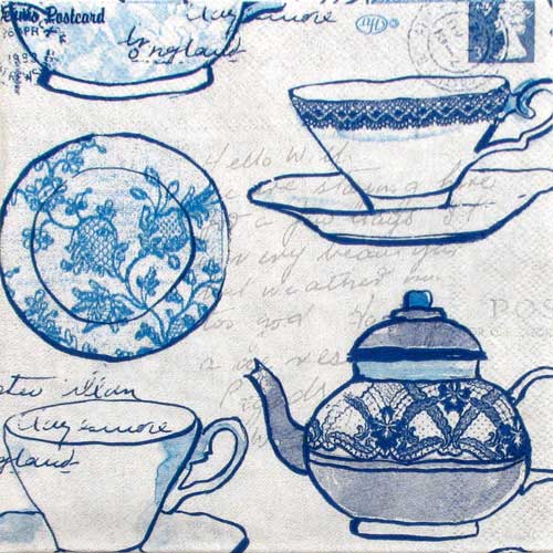 Salveta Lacy service blue UG11