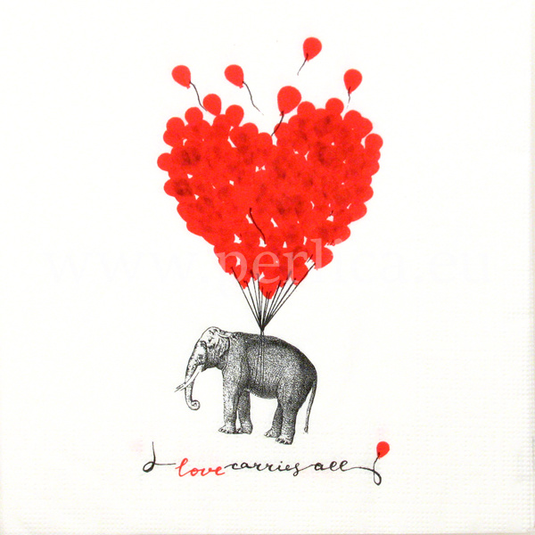 Salveta "Love Carries All"  L6