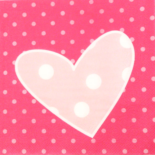 Salveta Pink hearth VJS5