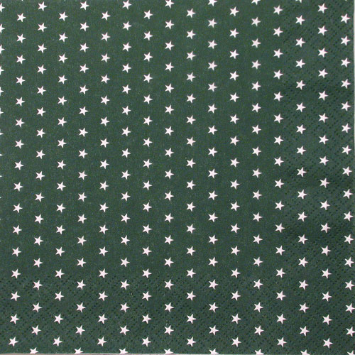 Salveta "Mini stars green" BZ15