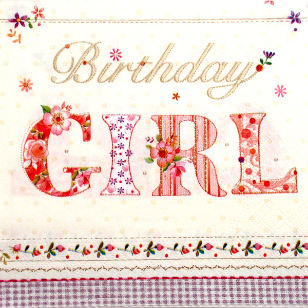 Salveta Birthday girl D15