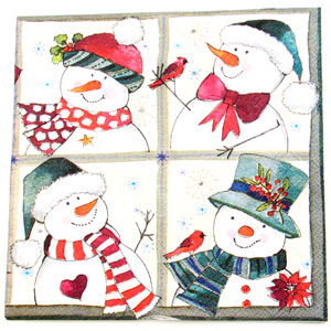 Salveta Happy Snowmen, SS1