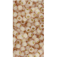 Toho 8/0 10 gr Silver Lined Milk Peachy Pink