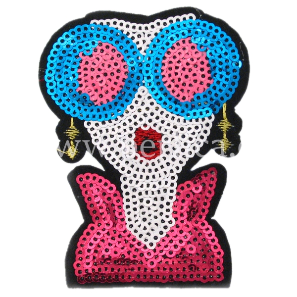 Tekstilna zakrpa Madame 8,5 x 6 cm, ZK3