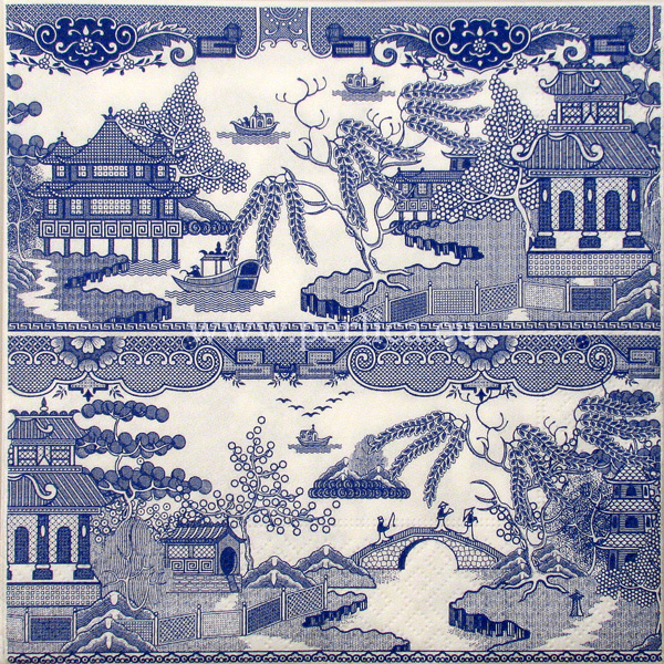 Salveta "Chinese porcelain" J10