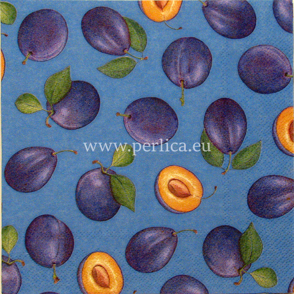 Salveta "Plums, blue" VP7