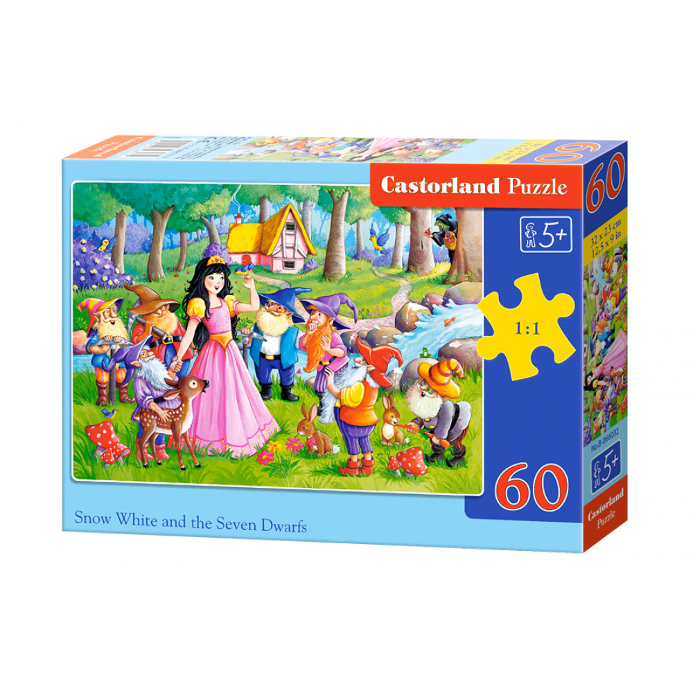 Puzzle 120 el. "Snowhite and 7 Dwarfs" PA2