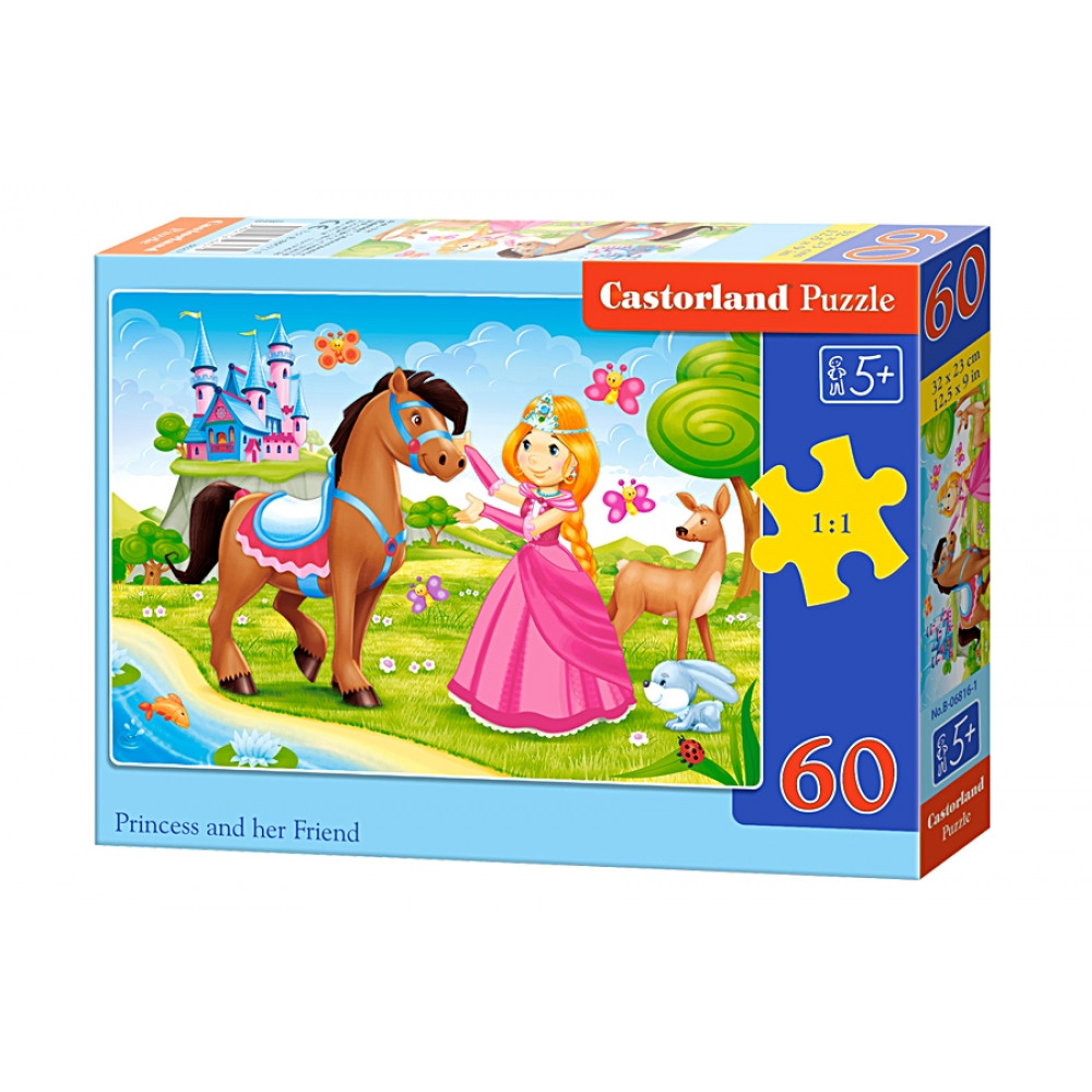 Puzzle 60 el. "Princess and her Friend" PA2
