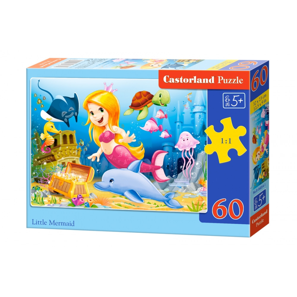 Puzzle 60 el. "Little Mermaid" PA2