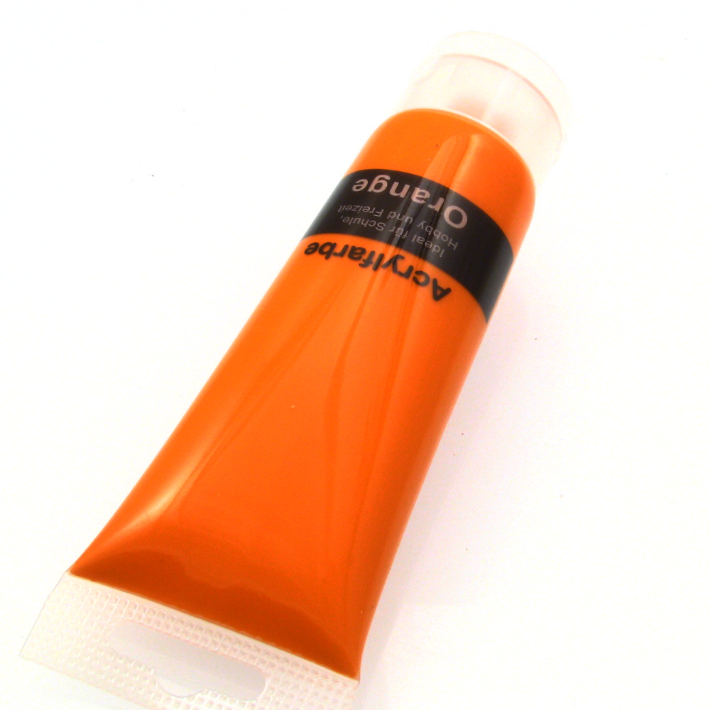 Akrilna boja narančasta 75 ml
