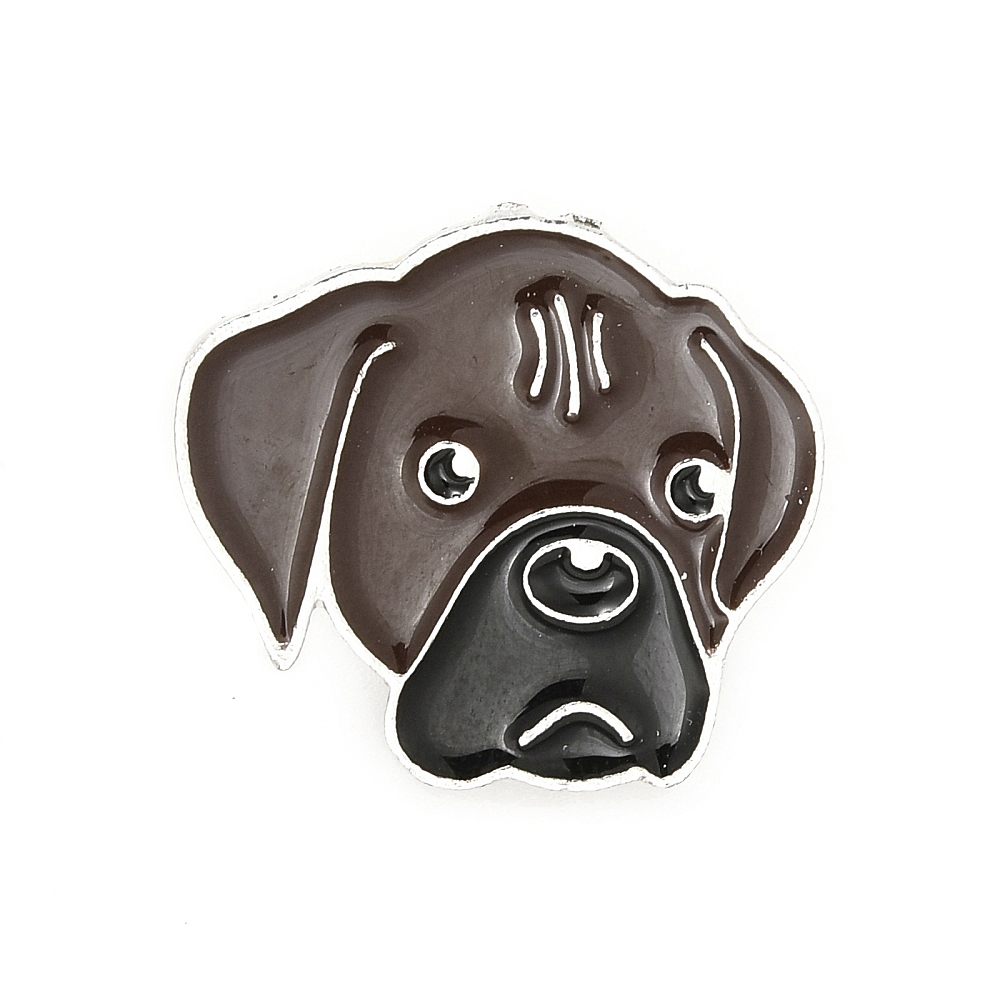 Broš Boxer vel 22x24,5x2 mm, iglica 1,2 mm  MD61