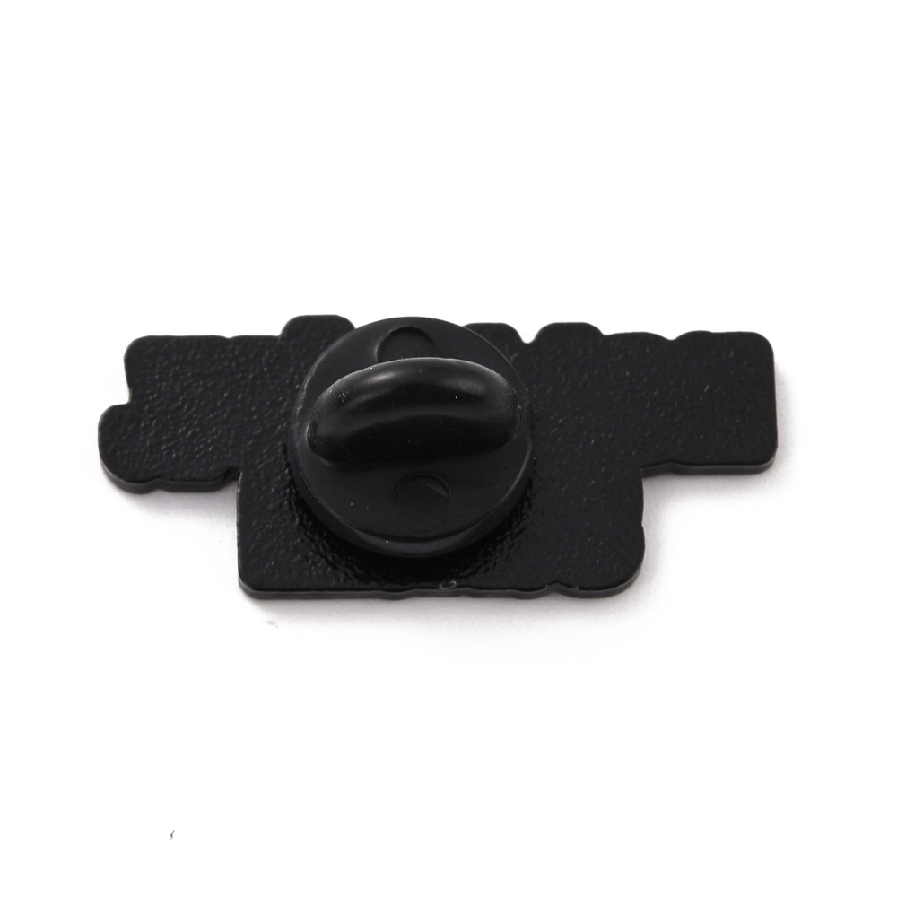 Broš Not today satan vel 30x13x2 mm, iglica 1,2 mm MD61