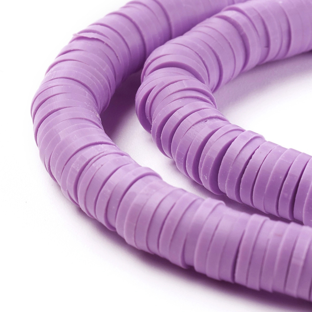 Niska polimer 45 cm, 6x1,2 mm, boja: ljubičasti jorgovan PLC7