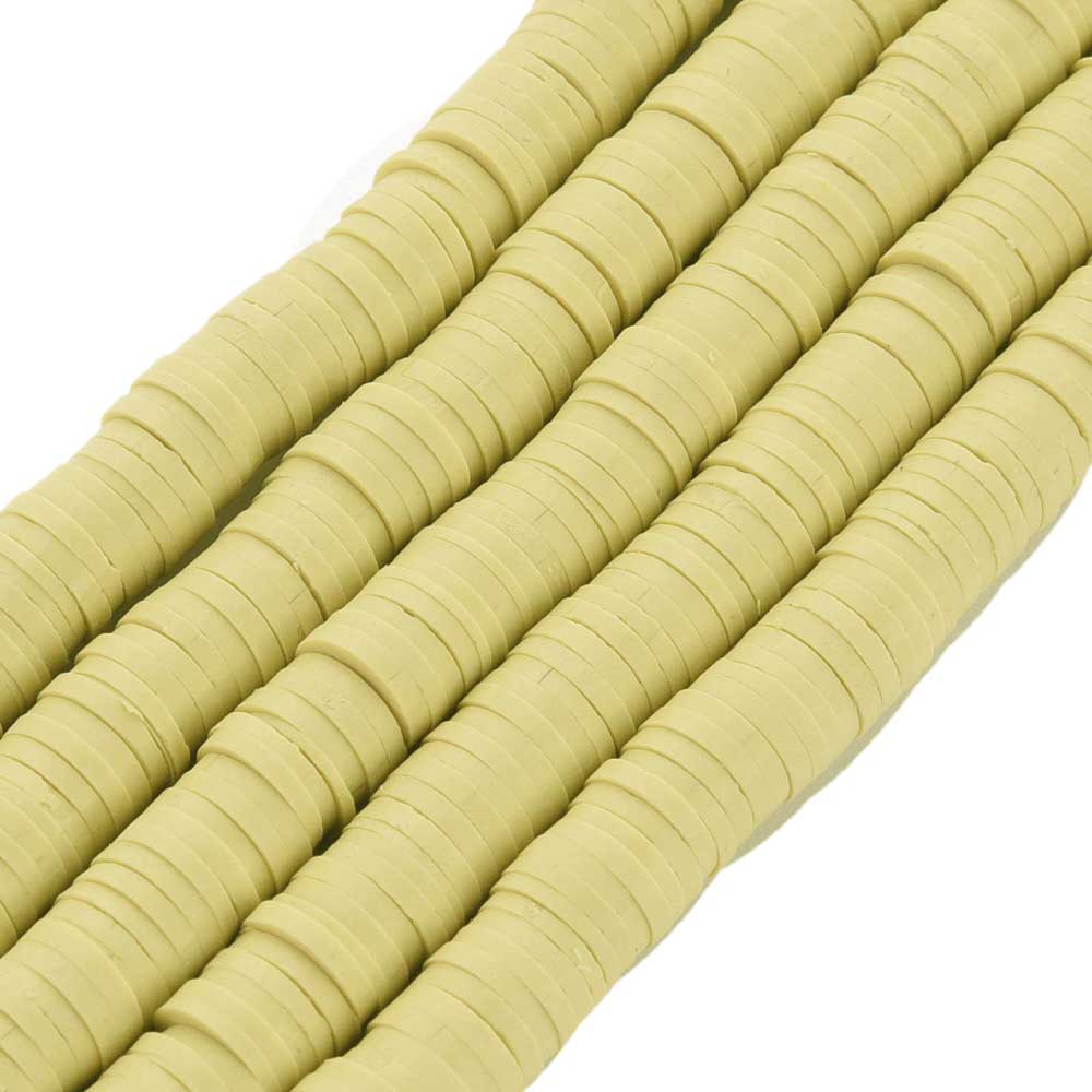 Niska polimer 45 cm, 6x1,2 mm,boja: svijetlo žuto zelena PLC2