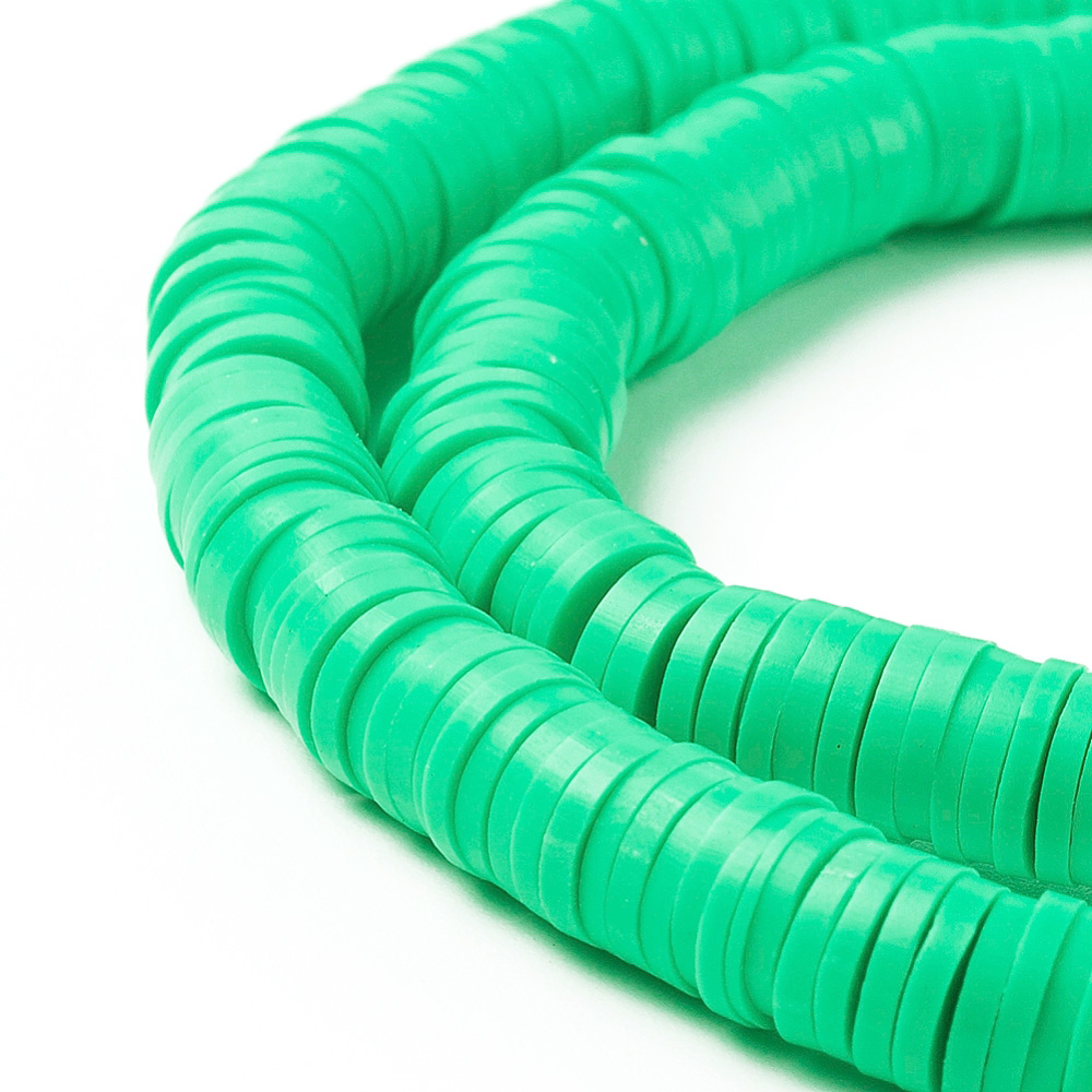 Niska polimer 45 cm, 6x1,2 mm,boja: proljetno zelena PLC8