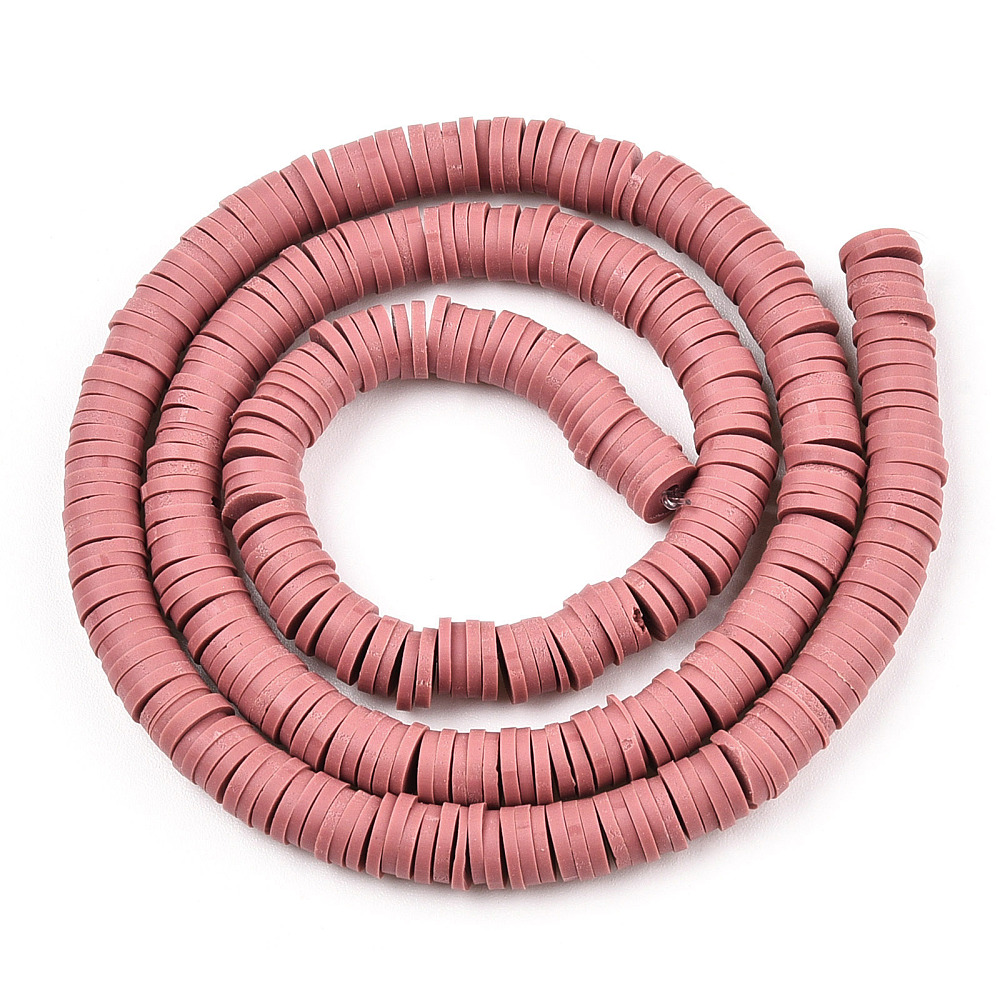 Niska polimer 45 cm, 6x1,2 mm,boja: dark salmon PLC5