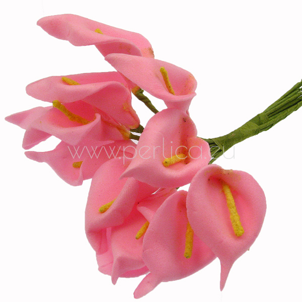 Cvijetici "Kala 35 mm", 12 kom, roza