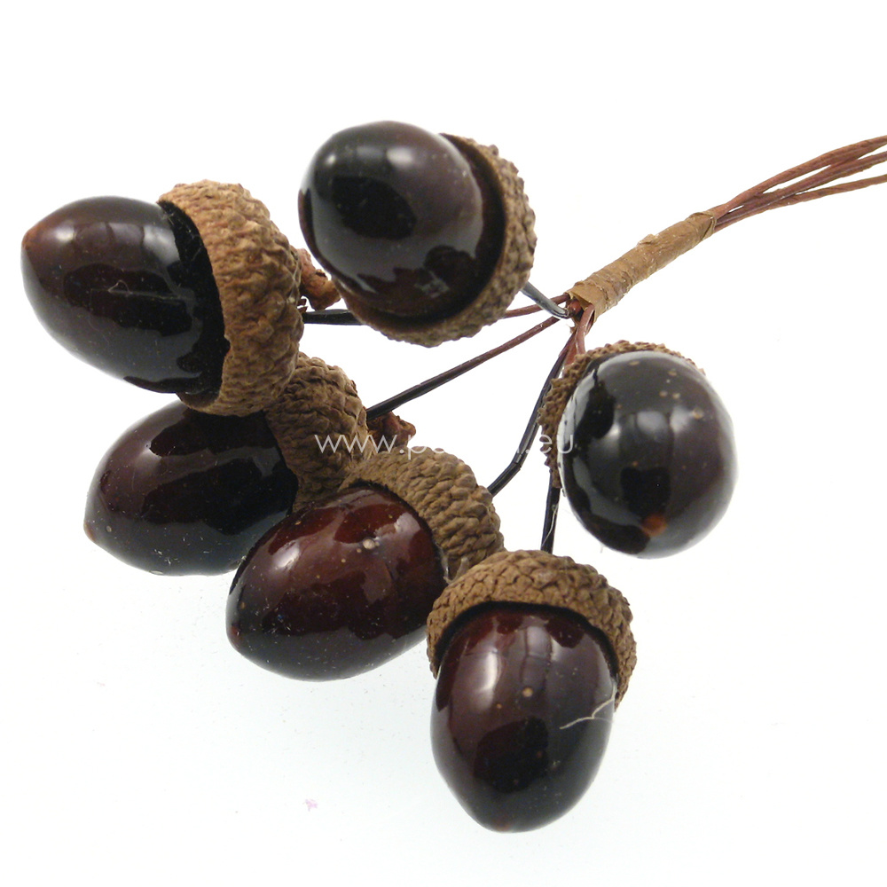 Cvijetici "Puslek žirova" 6 kom,  2,5 cm