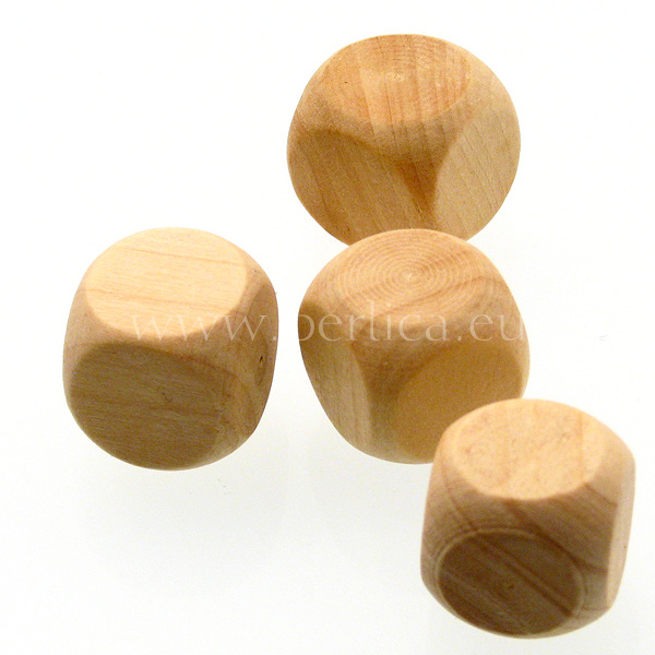 Drvene kocke (bez rupe) 16x16x16 mm, 10 kom DRV15