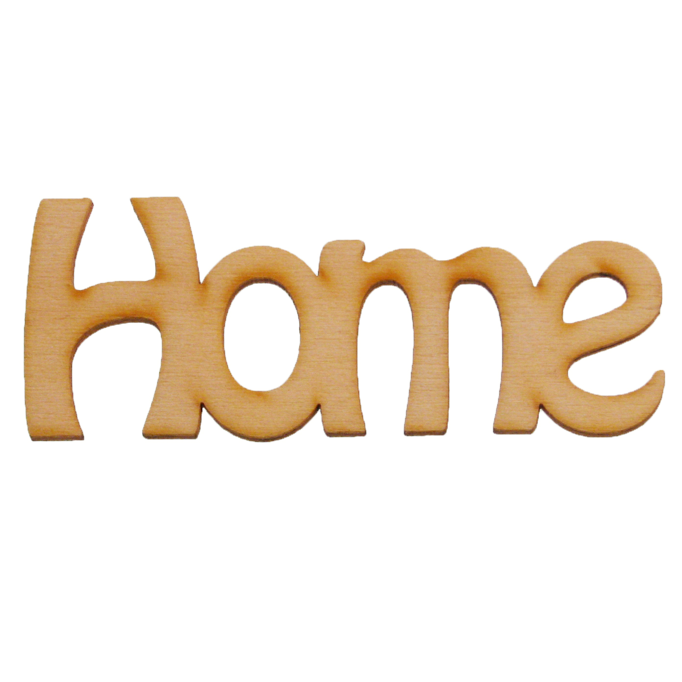 Drveni art.natpis home, 1 kom , vel 75x30 mm DRV1