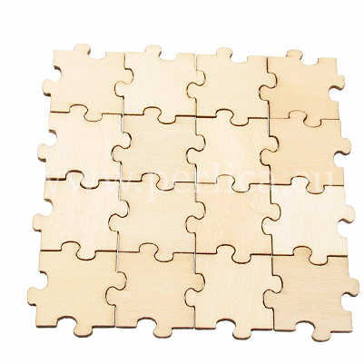 Puzzle drvene 3x3 cm, 16 kom, DRV9