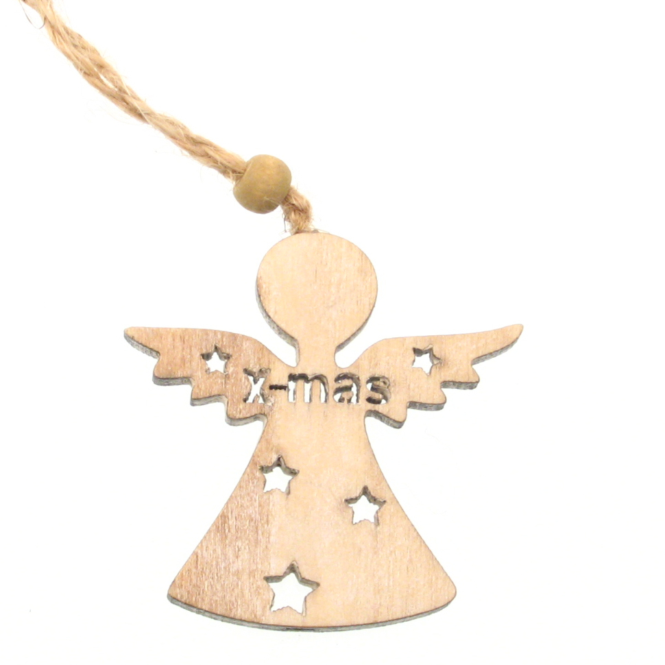 Drveni art.Anđel , vel 50x50x3mm, 2 kom, DRV1