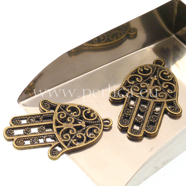 Privjesak Fatimina ruka, 35x23 mm, 2 kom, MD35