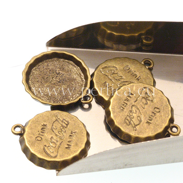 Privjesak Cola 24x22 mm, 4 kom, MD35