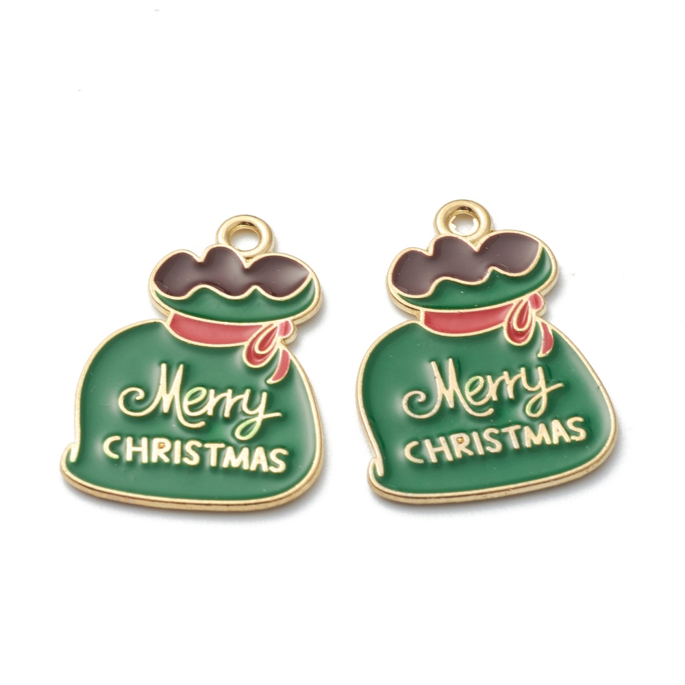 Privjesak " Merry Christmas"  vel 24x17,5x 1 mm, 2 kom, EM 5