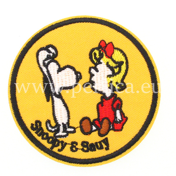 Tekstilna zakrpa Take me away 6 x 3 cm, ZK132