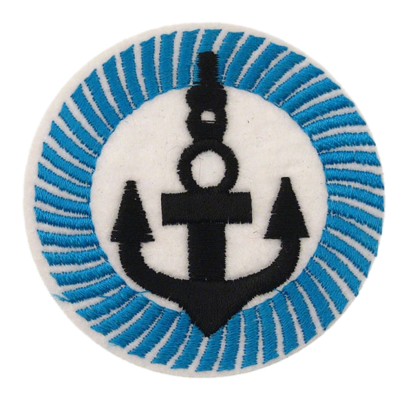 Tekstilna zakrpa Anchor 6,5 cm, ZK3