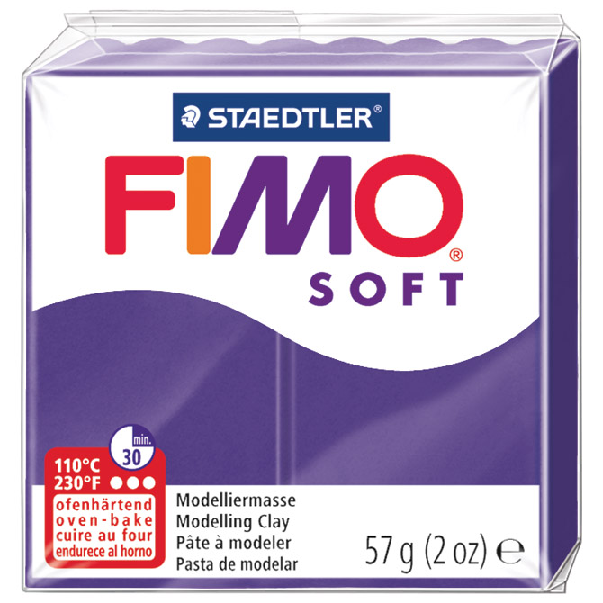 Fimo soft 57 gr 63 plum