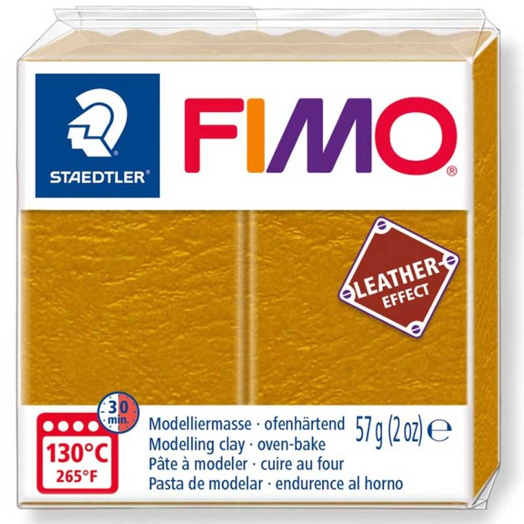 Fimo effect leather 57 gr 179 ochre