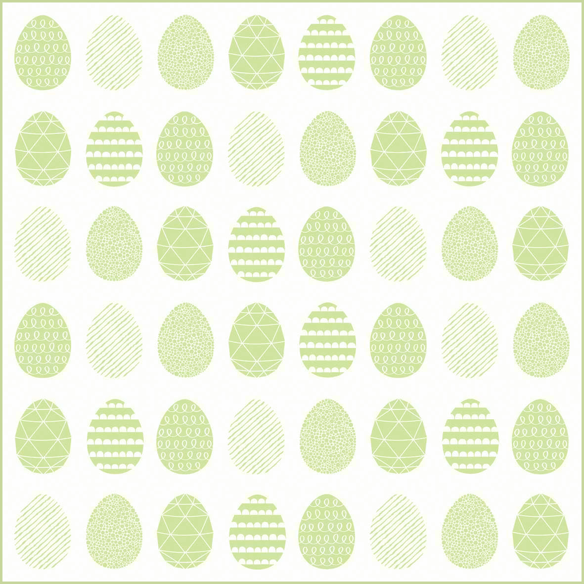 Salveta Pure Easter Eggs green  SU26