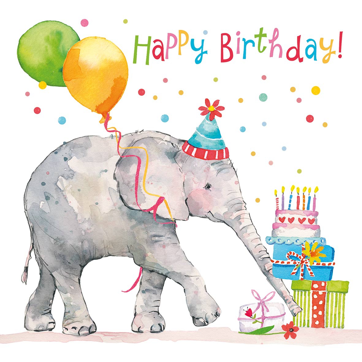 Salveta "Birthday Elephant" D26