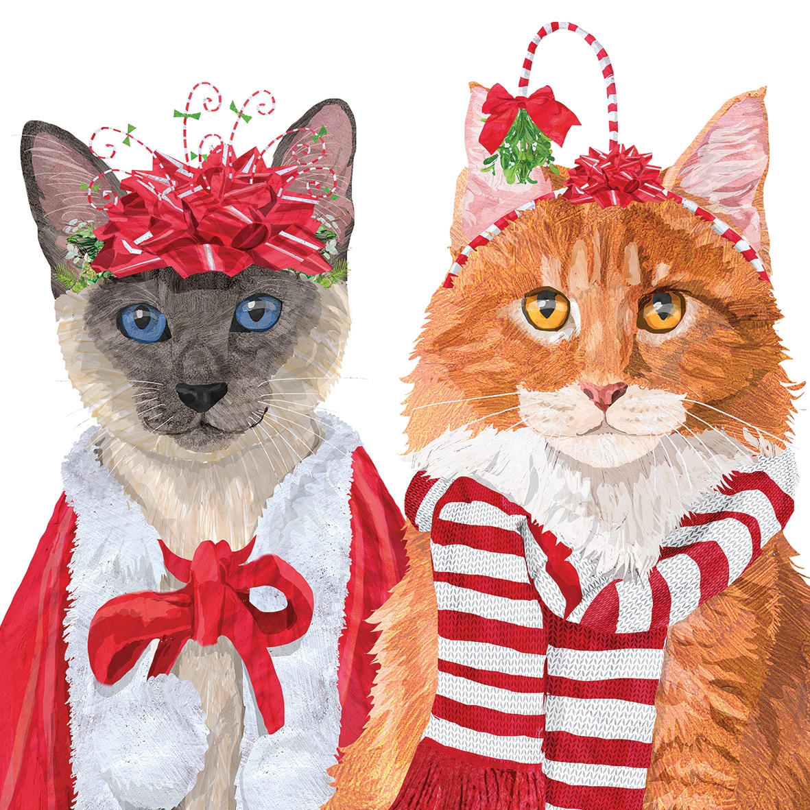 Salveta Festive Felines BZ25