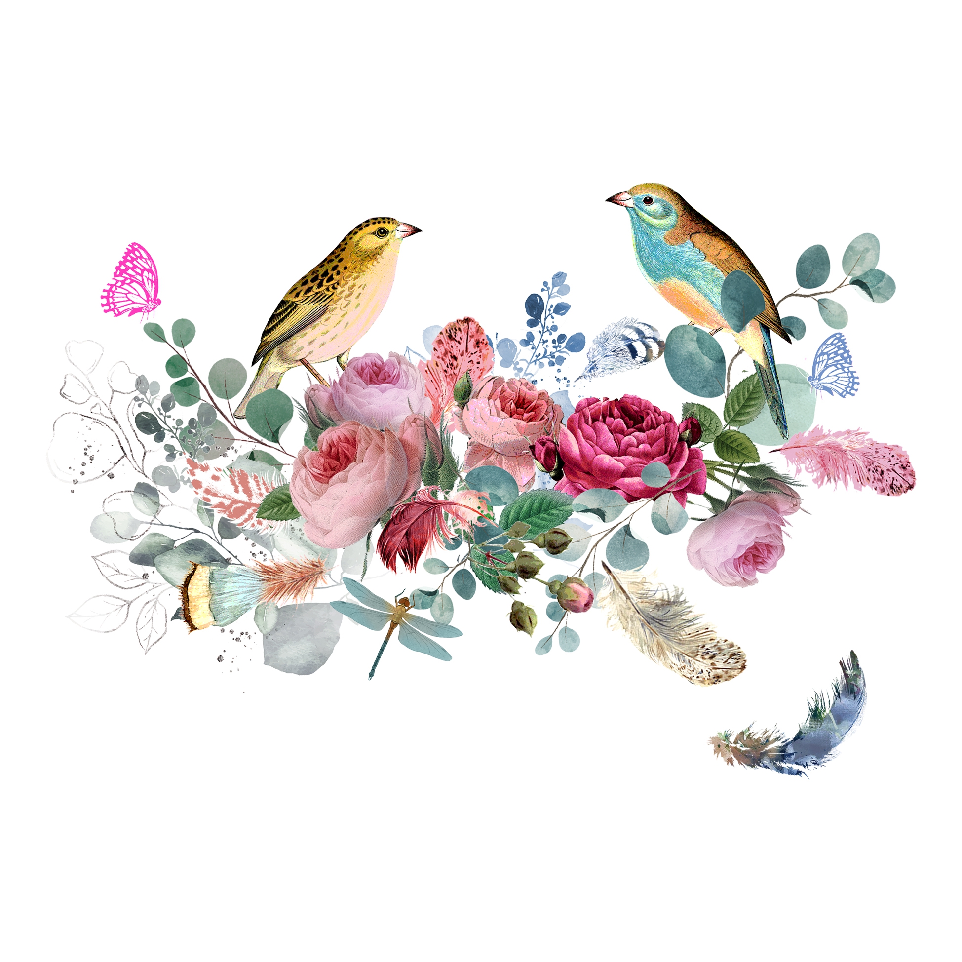 Salveta "Bird Conversation" C87