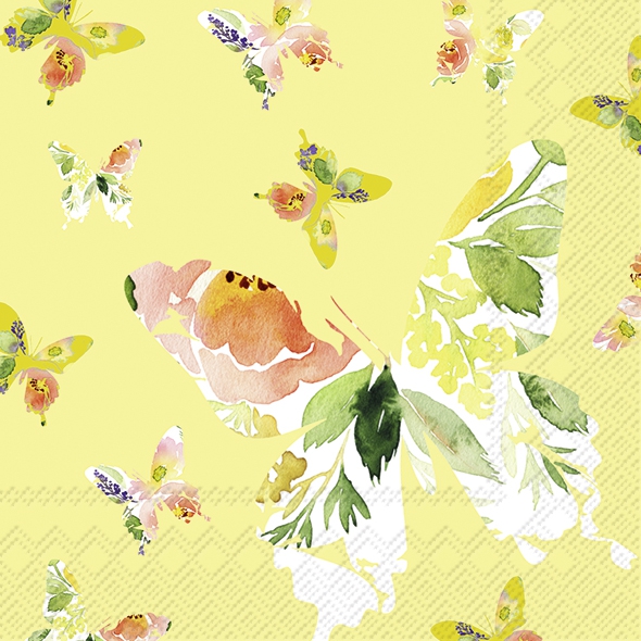 Salveta Papillon yellow ZL3