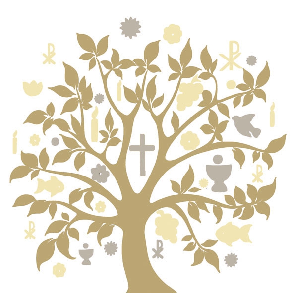Salveta Communion symbols gold D17