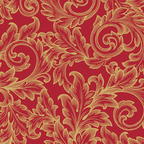 Salveta Baroque Gold red G49