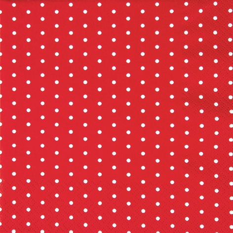 Salveta Mini dots red/white ZI55