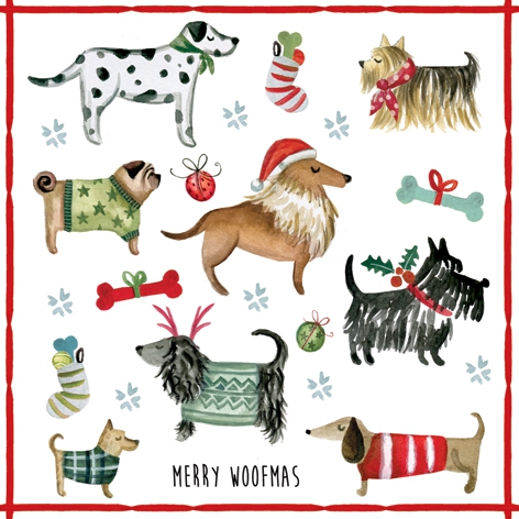 Salveta Merry Woofmas ZI40