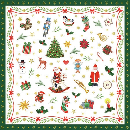 Salveta Ornaments all Over  ZI38
