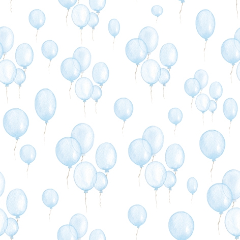 Salveta Petite Ballons Blue D26