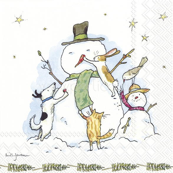 Salveta Snowman with Friends ZI57