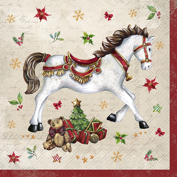 Salveta Festive horse  ZI40