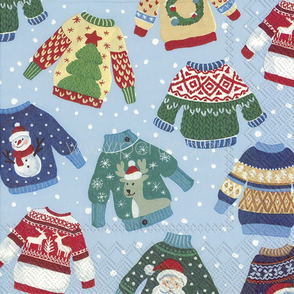 Salveta Ugly sweater lt.blue BZ24