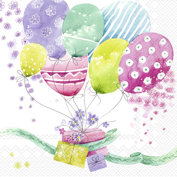 Salveta Birthday Ballons  D10